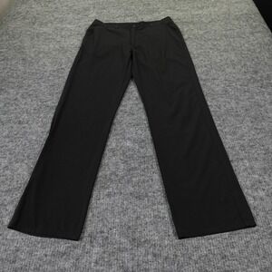 TravisMathew Dress Pants Men's 34 Black Polyester‎ Spandex Golf Casual Stretch